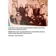 Andrea Brown Cox 10th Birthday party&ndash; Jan/'52